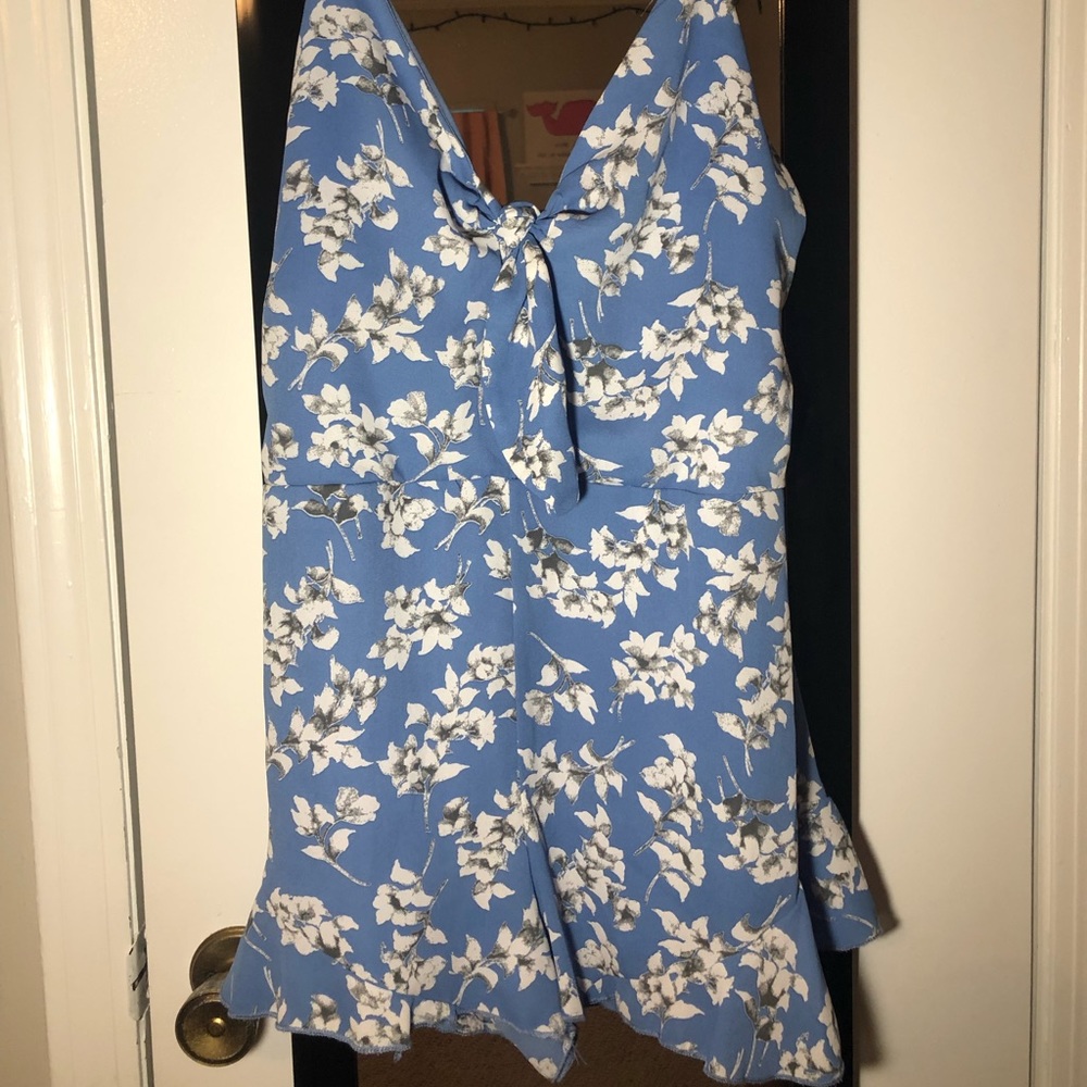 Blue Boutique floral romper